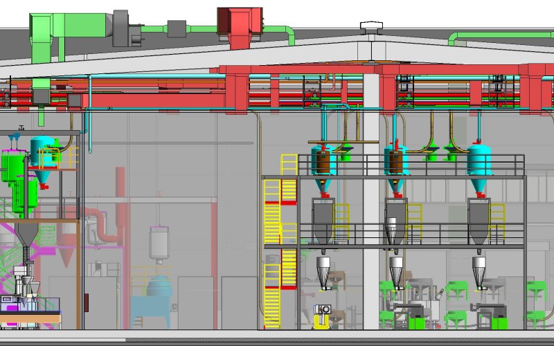 PROALSA - 3D View - 3d Seccion CORTE PLATAFORMA